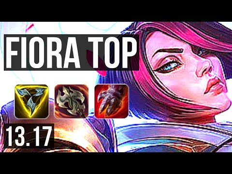 FIORA vs TRYNDAMERE (TOP) | 7 solo kills, Rank 9 Fiora, Dominating | NA Challenger | 13.17