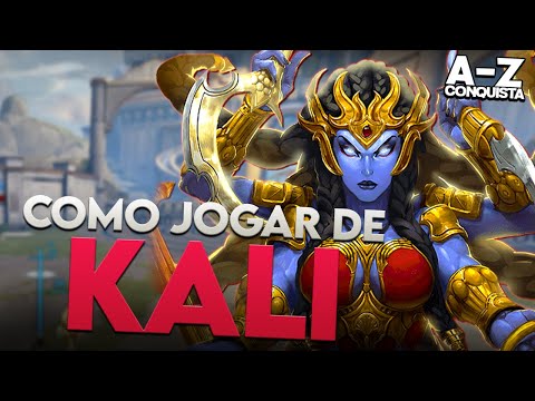COMO JOGAR DE KALI, A-Z Conquista + Guia - ⚡ Smite BR