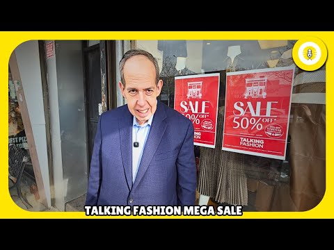 Talking Fashion - 50% OFF the Entire Store - The Perlowitz Show