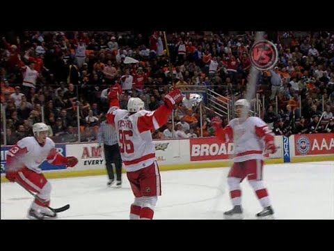 2007 Playoffs: Det @ Ana - Game 3 Highlights