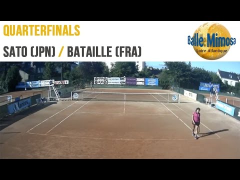 SATO (JPN) vs BATAILLE (FRA) Quarterfinals - Court 13