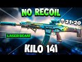 the *No Recoil* KILO is a LASER BEAM on Rebirth Island! *Best Kilo 141 Class* (Season 6 - Warzone)