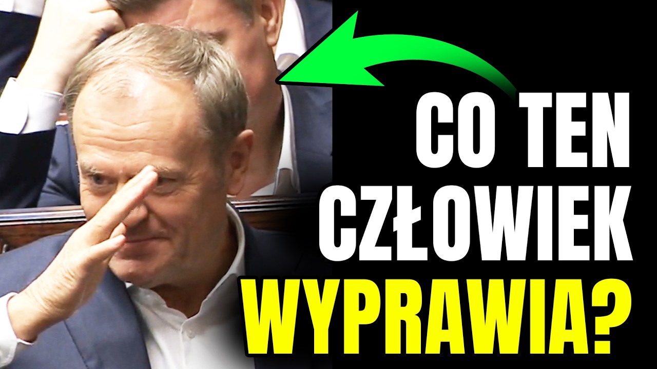 TUSK ZSZOKOWAŁ GESTEM PODCZAS WAŻNEJ DEBATY! TO PREMIER CZY DZIECKO?
