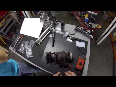 Testing a Garrett T3 Turbocharger on the Bench