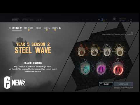 Operation Steel Wave Ranked Charms