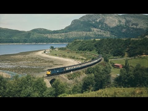 Slideshow: Diesel Hauled Trains in the Scottish Highlands, photographed in 1972.