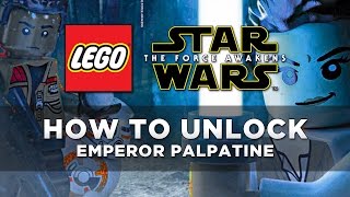 LEGO Star Wars: The Force Awakens - Emperor Palpatine Carbonite Brick Location