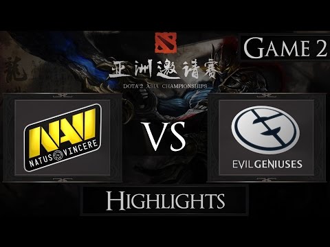 Na'Vi vs Evil Geniuses Highlights | Dota 2 Asia Championship 2015
