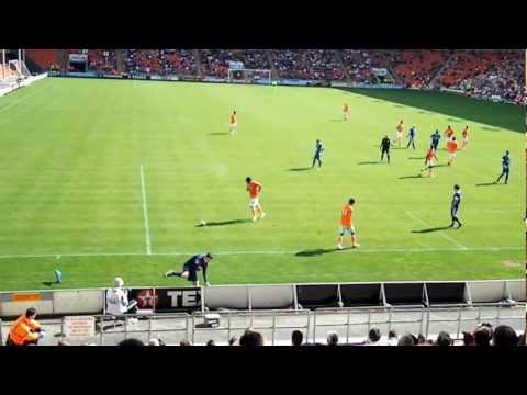 Blackpool v Everton.Keith Southern's Testimonial.Alex Baptiste's GOAL