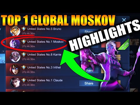 Top 1 Global Moskov Highlights Vol.1 | Mobile Legends | MobaZane
