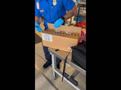 TSA DESTROYS MY SPORTS CARDS! 😡 😒