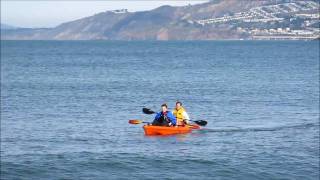 preview picture of video '2010 Randy and Ari Sea Kayak in Pacifica'