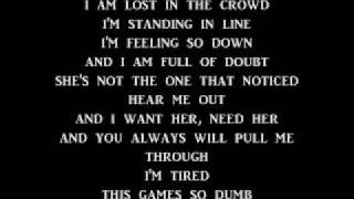 Box Car Racer - And I Lyrics