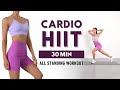 Download Lagu 30 MIN CARDIO HIIT WORKOUT - All Standing , Intense Full Body Fat Burn at Home Mp3 Free