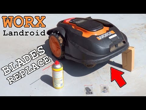 → 6-Pak Knivblade Worx Landroid Robotplæneklipper Gratis Fragt