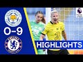 Leicester 0-9 Chelsea | The Blues Move Top After 9 Goal Thrashing | Women's Super League Highlights