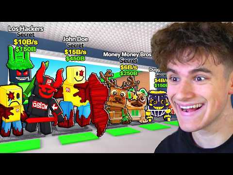 HO SBLOCCATO TUTTI I NUOVI BRAINROT SECRET CON LA FORTUNA ''HACKER'' su STEAL A BRAINROT!