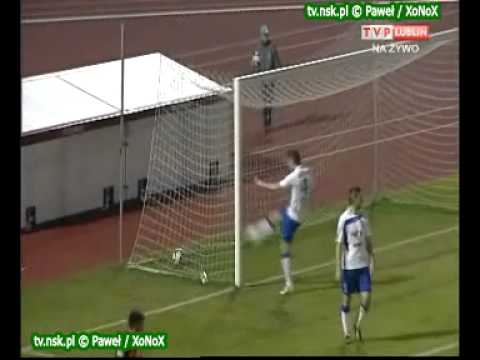 tv.nsk.pl 2011-11-05 Wisła Puławy - Wigry Suwałki 0-1 (0-1) bramki relacja