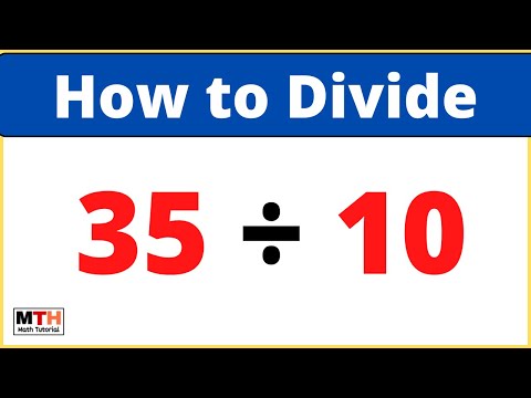 35 divided by 10 (35÷10) | Value of 35/10 | Long Division