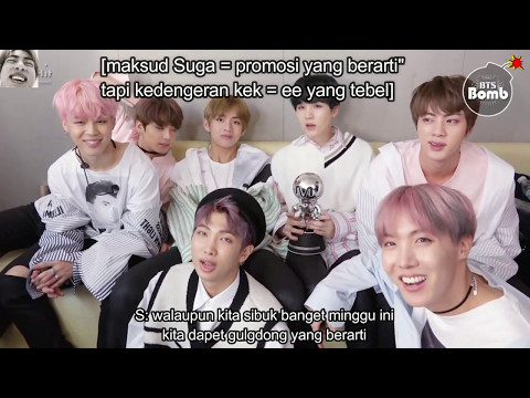 [INDO SUB]  [BANGTAN BOMB] BTS '봄날(Spring Day)' Win & 1st place pledge @ M Countdown