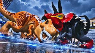 T-Rex vs Ultimassauro no LEGO Jurassic World
