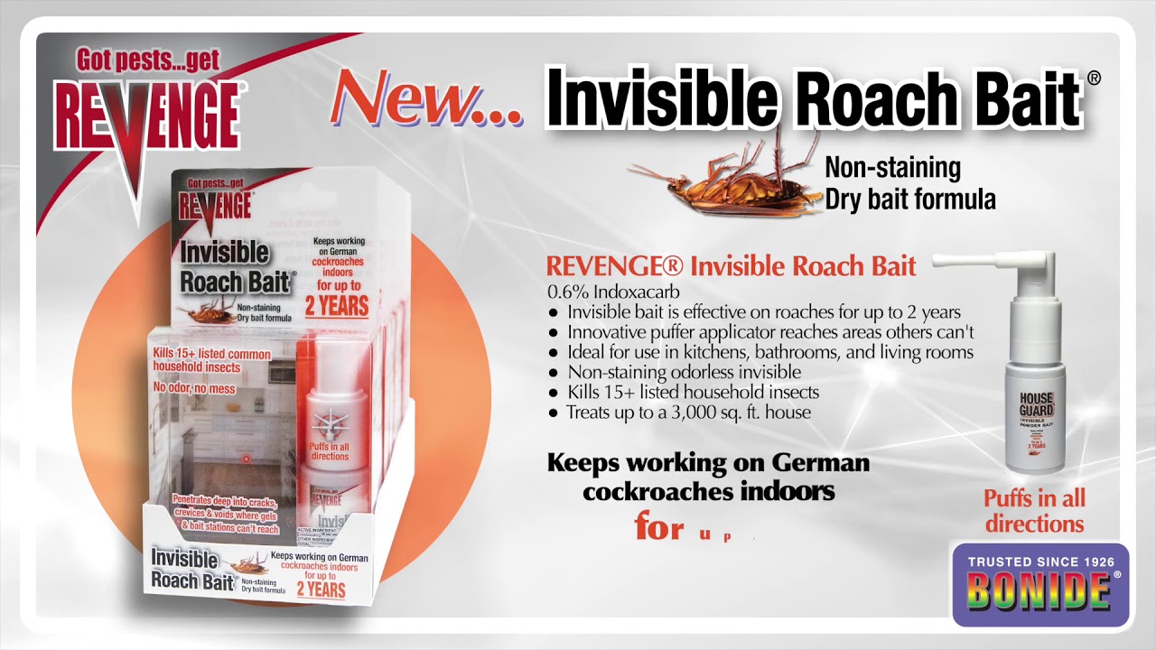 Revenge Invisible Roach Bait - Bonide
