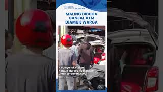Viral Maling di Tasikmalaya Ganjal ATM Keciduk Warga, Sempat Kejar-kejaran sampai Dikepung Polisi
