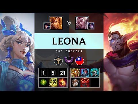 Leona Support vs Rakan - TW Master Patch 25.18