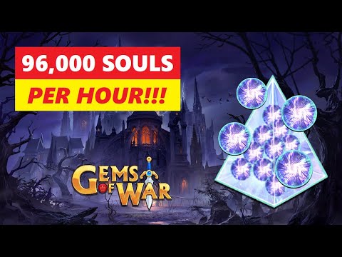 Gems Of War Best Soul Farming Team How To Get Fast Souls Guide!