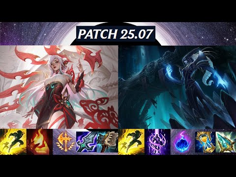 Irelia vs Lissandra Top, Patch 25.07, League of Legends