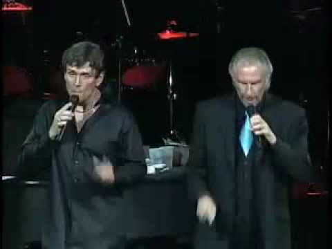 The Righteous Brothers Bill Medley and Paul Revere vocalist Darren Dowler tear it up.