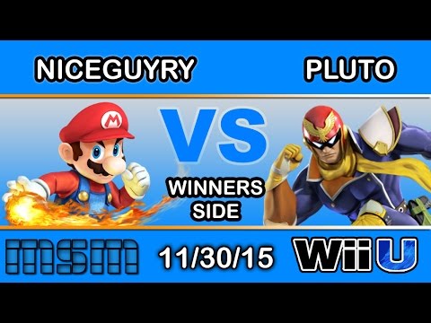 MSM #26 – 2Scoops FAD | Pluto (Mario) Vs. PC | NiceGuyRy (Captain Falcon) Winners Side - Smash Wii U