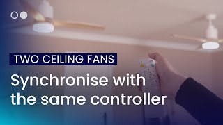 Comment synchroniser deux ventilateurs avec une seule télécommande