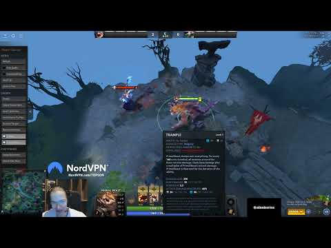 Topson demos the new hero primal beast OSFrog 🤡