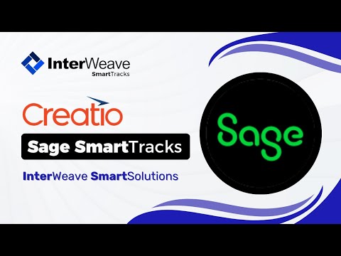 InterWeave SmartTracks for Creatio to Sage