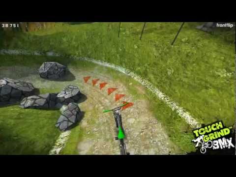 Ipad BMX game. Part 2 - inca hills (gold medal)