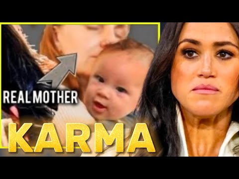 KARMA!! Archie's Real Mother FINALLY APPEARED to THROW Meghan into A TRAP | The King