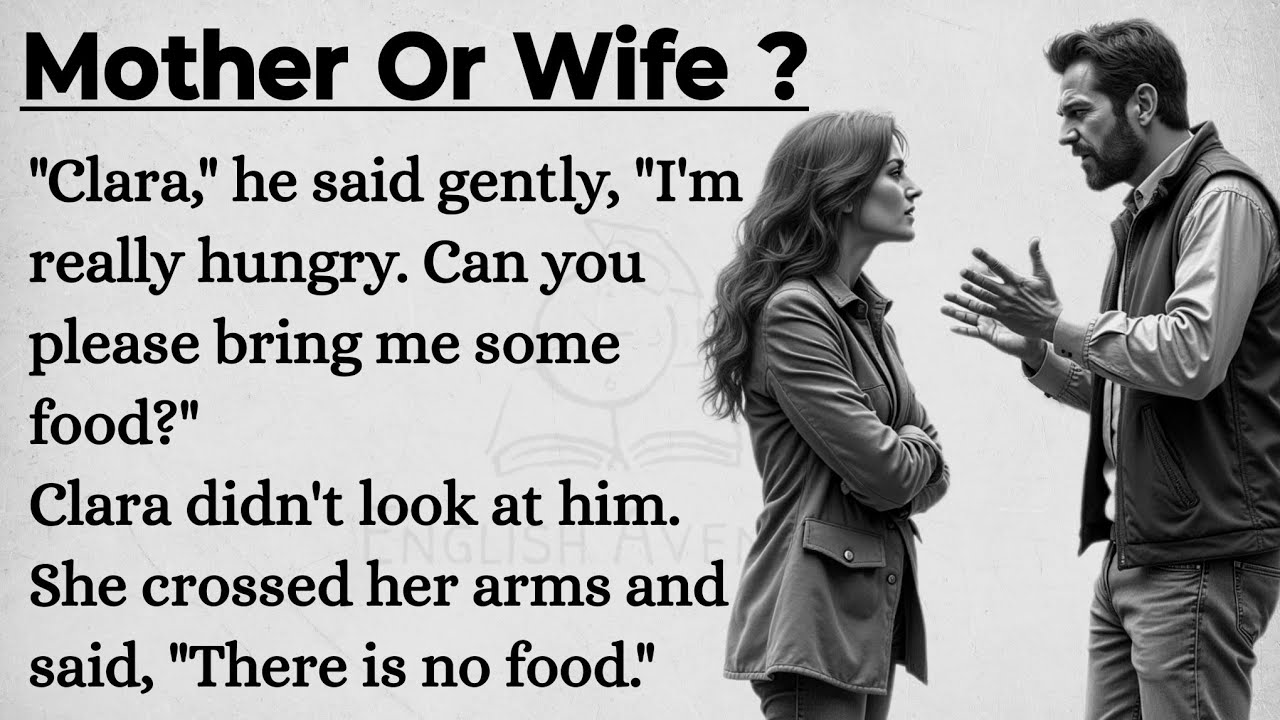 Mother or Wife ? || Learn English Through Story 🔥 || Graded Reader || English Speaking Practice