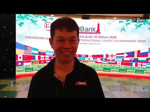 Wang Hao after winning 9th HDBank International 2019