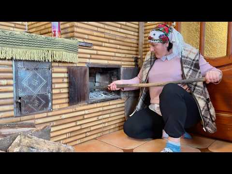 The charm of rural life|🍲borscht and meat with vegetables in a Carpathian tandoor