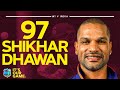 Shikhar Dhawan Batting 97 Runs In First ODI Against Windies West Indies V India