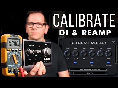 Amp Sim / NAM Reamp & Input Calibration