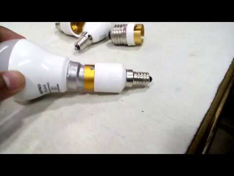 Electrical converter bulb holder
