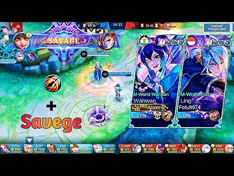 M-WORLD WANWAN FT. M-WORLD LING + AUTO SAVAGE | MOBILE LEGENDS #Alex #mlbbwanwan #globalwanwan