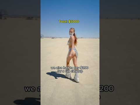 How much is it to attend Burning Man