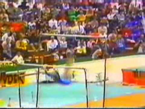 19th AA Yvonne Haug UB - 1983 World Gymnastics Championships 9.800