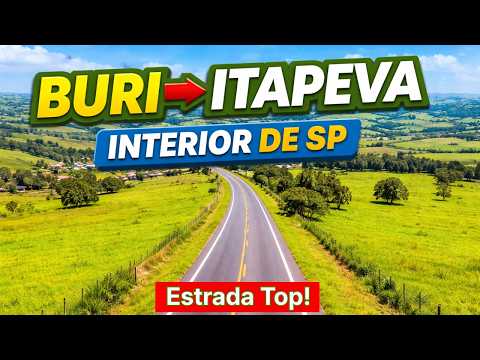 Viajando de BURI a ITAPEVA pelo Interior de São Paulo! Quase Ninguém Mostra Essa Estrada!