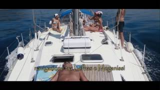 preview picture of video '2 August 2010 - Sailing in the Greek Ionian sea'