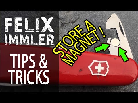 Victorinox Tips & Tricks (25/40) - My 3 favorite Magnet Tricks