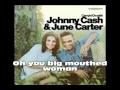 Johnny Cash and June Carter - Long-Legged Guitar Pickin' Man with Lyrics